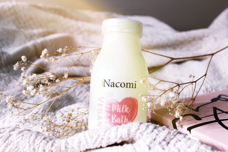 Mleko do kąpieli Nacomi o zapachu banana recenzja