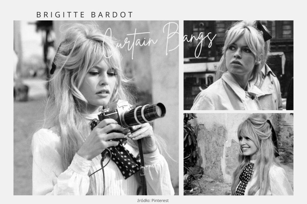 Brigitte Bardot curtain bangs