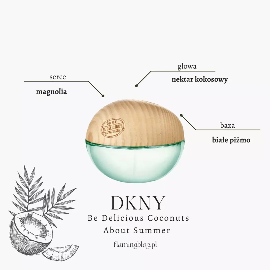 dkny be delicious coconuts about summer perfumy kokosowe